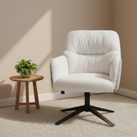 Fauteuil de salon moderne en velours de luxe, confortable et moelleux, multifonctionnel, pour la chambre à coucher et le salon