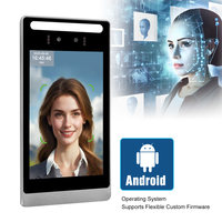 Sistema de Control de Acceso y Asistencia con Reconocimiento Facial y de Venas Palmares con IA de 8 Pulgadas para Android, con APK/SDK Gratuito