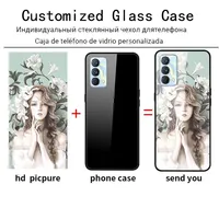 Coque de téléphone en verre personnalisée pour Samsung Galaxy A23 A22 A13 M23 S21 S22 Ultra Plus 4G 5G A03 Core A52S Couverture personnalisée
