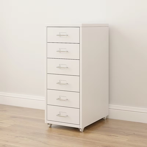 Thép văn phòng 6 ngăn kéo thẻ hộp tập tin tủ nhà 6 ngăn kéo thép ngăn kéo tủ - Product Image 4