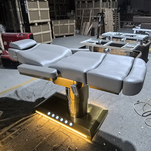 <span class=keywords><strong>Lit</strong></span> de massage électrique à 4 moteurs avec base dorée, <span class=keywords><strong>double</strong></span> commande, mobilier de salon et spa, <span class=keywords><strong>lit</strong></span> de beauté électrique pour soins du visage – Excellent rapport qualité-<span class=keywords><strong>prix</strong></span> - Product Image 2