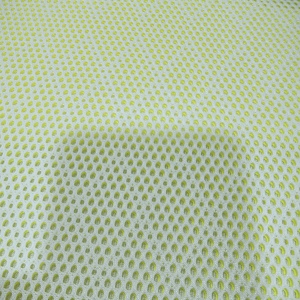 Tela de Malla Tejida de Doble Cara con Orificios Hexagonales de 3mm, 100% Poliéster, 360GSM, Hilo de 150D, para Forro de Bolsas, Zapatos y Juguetes - Product Image 4