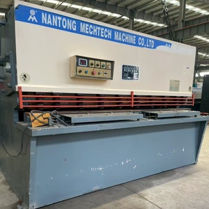 Máquina de corte de chapa de acero biselada de 12 mm x 2500 mm para techos - Product Image 1