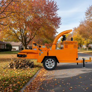 Broyeur <span class=keywords><strong>de</strong></span> bois diesel à livraison gratuite, broyeur <span class=keywords><strong>de</strong></span> branches, déchiqueteuse <span class=keywords><strong>de</strong></span> bois, mobile, portable, industriel, capacité 2T/H - Product Image 3