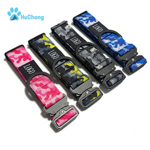 <span class=keywords><strong>Collar</strong></span> Táctico para Perro de Aluminio, Acolchado de Neopreno Suave de Nailon, con Diseño de Camuflaje de Lujo Personalizado - Product Image 1