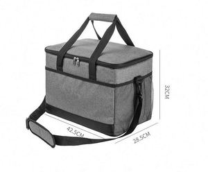 BSCI factory Medium Size Insulated Thermal Cooler <b>Lunch</b> <b>box</b> bag <b>work</b> Picnic bag - Product Image 5