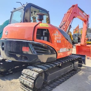 Miniexcavadora Japonesa Usada Original de 8 Toneladas KX185-3, Máquina de Cadenas - Product Image 2