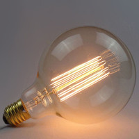 Ampoules décoratives Edison incandescentes vintage 25W 40W 60W 110V 220V ST64 ST58 A19 T45 T30 G80 G95 G125