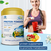 Vente en gros complément alimentaire personnalisé protéine de lactosérum poudre d'isolat de protéine de soja pour gain de poids