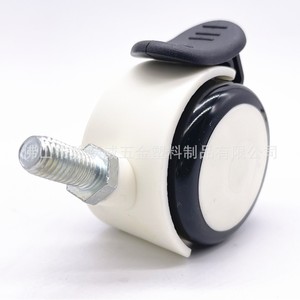 Rueda Giratoria para Silla Junyuewei de 50 mm con Freno, Silenciosa y Resistente al Desgaste, para Muebles de Oficina - Product Image 1