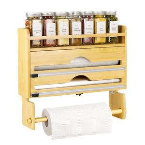 Distributeur de <span class=keywords><strong>papier</strong></span> <span class=keywords><strong>aluminium</strong></span> bambou avec porte-serviettes en <span class=keywords><strong>papier</strong></span> - Product Image 1