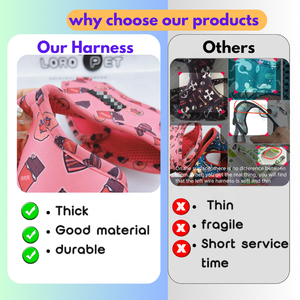 Arnés de Navidad personalizado OEM/ODM para perros Conjunto de arnés y <span class=keywords><strong>collar</strong></span> de correa de perro de moda de neopreno de gran oferta con MOQ bajo - Product Image 2