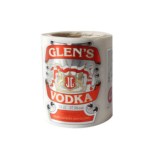 Tùy Chỉnh Rượu Vodka Chai Dính Nhãn Dán - Product Image 1