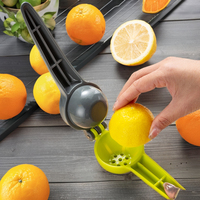 Presse-agrumes manuel à double bol pour citron vert Presse-agrumes orange Presse-agrumes Outils de cuisine pour fruits et légumes Presse-agrumes