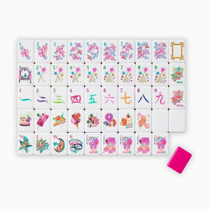 Fichas de Mahjong Americanas Personalizadas, Estilo Occidental, Diseño Personalizado para Entretenimiento Diario - Product Image 3