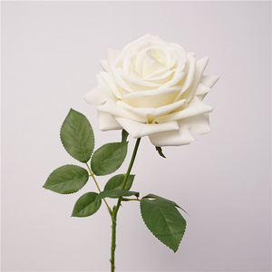 Fiore Artificiale di Alta Qualità, Ramo Singolo di <span class=keywords><strong>Rosa</strong></span> <span class=keywords><strong>Turca</strong></span> con Effetto Idratante, Bouquet per Decorazione Casa, Arte Floreale - Product Image 6
