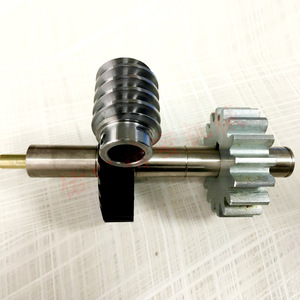 Engranaje de tornillo sin fin y eje Yuchu, hechos a medida, para uso industrial. - Product Image 1