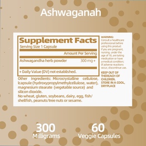 Suplemento de Ashwagandha de Alta Potencia para Adultos, Mejora la Calidad del Sueño, Cápsulas de Ashwagandha - Product Image 3
