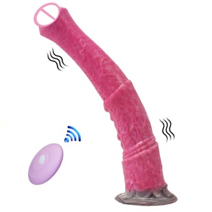 Hot Silicone Long Horse Dildo <b>Vibrator</b> <b>Remote</b> Control 10 Vibration Modes Clitoral G Spot Stimulator <b>Vibrator</b> Sex Toy for Women - Product Image 1