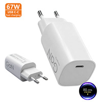 Chargeur rapide USB C PD 67W Golden Turbo Gold Label Decimal Point 67W 90W 120W pour Xiaomi Oppo Super Chargeur Rapide