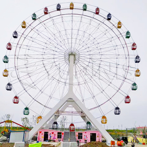 Rueda de la Fortuna Gigante de 30m 50m 65m Fabricada en China para Parques de Atracciones y Entretenimiento en Venta - Product Image 4