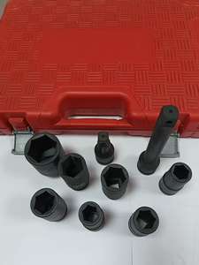 Douille personnalisable OEM 3/4 métrique 6 points jeu de douilles à impact caractéristiques profondes avec clé à outils à main hexagonale Torx en acier CR-MO carré - Product Image 4