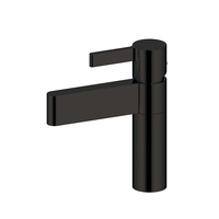 Robinet de lavabo moderne en laiton, monotrou, pour eau froide, finition céramique, pour salles de bain