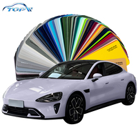 Film de protection de peinture TPU auto-réparateur à changement de couleur avec technologie Air Release (PPF)