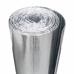 Feuille d'isolation réfléchissante en aluminium pour toiture, mur, grenier et solutions de barrière thermique industrielle - Product Image 1