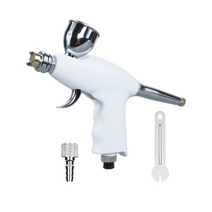 Aérographe à alimentation par gravité 7,0 cc, double action, vitesse réglable, portable, pour peinture artistique, réparation de modèles, voitures, meubles - Product Image 1