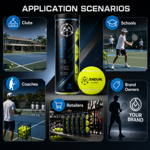 Palline da Padel Tennis di Qualità con Diametro di 65 mm e Rimbalzo di 147 cm - Product Image 2