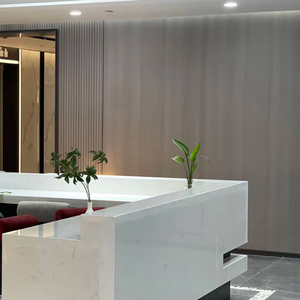 Lámina de Pared de Cristal de Carbono Ignífuga Certificada por ASTM, Placa de Fibra de Bambú Resistente a los Arañazos e Impermeable para Proyectos Globales - Product Image 2