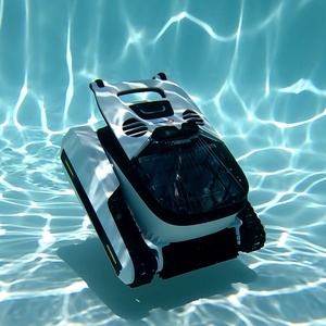 Nettoyeur de piscine automatique sans fil, contrôle par téléphone portable, robot nettoyeur de piscine capteur de mouvement, nettoyeur de piscine sans fil Shark - Product Image 2