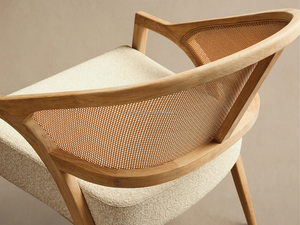 Fauteuil simple en teck résistant aux intempéries, style minimaliste, pour extérieur, hôtel, complexe hôtelier, vente en gros - Product Image 4