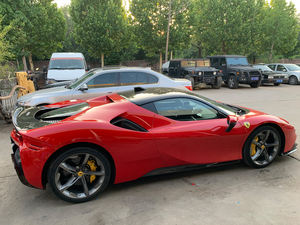 <span class=keywords><strong>Ferrari</strong></span> SF90 <span class=keywords><strong>accessori</strong></span> automobilistici stile OEM in fibra di carbonio secca Upgrade ricambi Auto kit carrozzeria gonna laterale per <span class=keywords><strong>Ferrari</strong></span> SF90 - Product Image 3