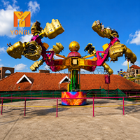Manège Energy Storm à 24 places avec mouvements haute intensité pour grands équipements d'amusement extérieur