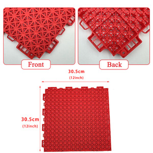 Terrain de <span class=keywords><strong>tennis</strong></span> multisports d'extérieur Carreaux en plastique PP imperméables avec gazon artificiel pour basket-ball, <span class=keywords><strong>tennis</strong></span>, cornichon - Product Image 3