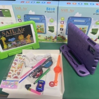 Tablet Educativa HOT Center de 8 Pulgadas, 6 Núcleos, 8 GB de RAM, 128/256 GB de ROM, MTK, Android, con Ranura para Tarjeta SIM