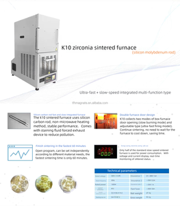 Vicce K10 multifuncional <span class=keywords><strong>Elema</strong></span> laboratorio Dental Zirconia cerámica horno de sinterización combinado rápido y lento - Product Image 5