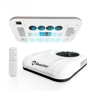 XMZ-<b>AC</b>-D5 Integrated Rooftop Parking Air Conditioning DC12/24V POE68 Vehicle Roof Air <b>Cooler</b> Complete Installation Kit - Product Image 2