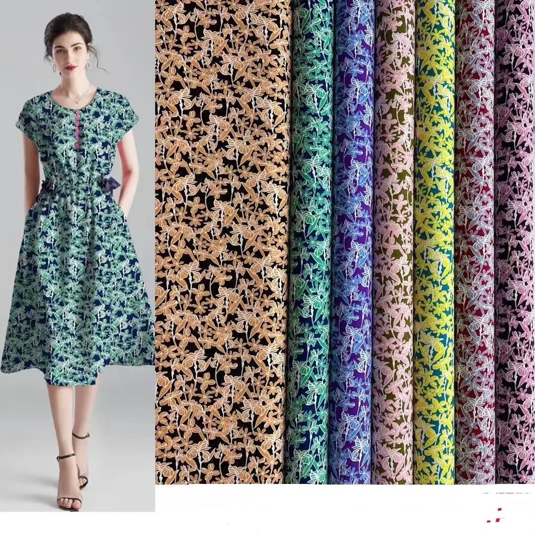 Wholesale 100% Viscose Rayon Fabric - Stretchy Printed Fabric for Girls' Apparel and Garments, Lightweight & Breathable Material Wholesale 100% Viscose Rayon Fabric - Stretchy Printed Fabric for Girls' Apparel and Garments, Lightweight & Breathable Material