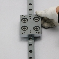 Glissière linéaire à rouleaux de haute qualité QinGong, support de glissière HGT23, rail de guidage linéaire 1000 mm, guide coulissant pour tour CNC