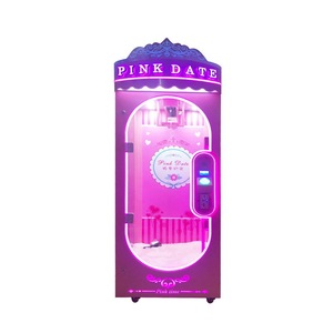 Enfants Rose Date Jumbo Arcade Griffe Grue Jouet Distributeur Automatique Big Push Skill Mini Jeu Stacker Poupée Attraper Machine - Product Image 4