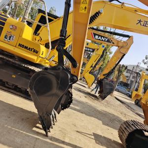 Excavadora pequeña Sany de 13 toneladas usada 135/135c/155Cpro Excavadora sobre orugas con motor central y componentes de bomba - Product Image 6