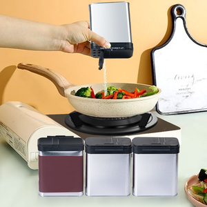 Hộp thiếc đựng gia vị hình vuông, kim loại bóng, chất lượng thực phẩm, tùy chỉnh, dành cho tiêu, hộp đựng gia vị hình chữ nhật - Product Image 5