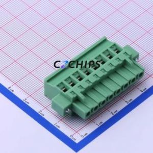 KF2EDGKAM-5.0-8P Plug-in Terminal Block P=5mm Connector Plug Screw Fixing 1x8P 5mm - Product Image 1