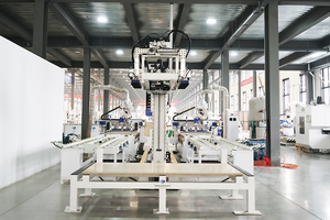 Furniture CNC Nesting Cell ET3.5-1328 4-Axis Column-Type Loading and Labelling Robotic System for Making Cabinet Door - Product Image 2