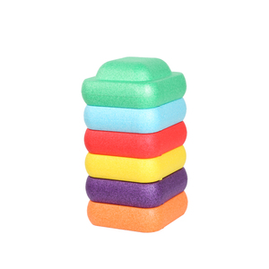 <span class=keywords><strong>Piedras</strong></span> de Espuma para Niños, Entrenamiento de <span class=keywords><strong>Equilibrio</strong></span> y Coordinación, <span class=keywords><strong>Piedras</strong></span> de Juego No Tóxicas, Pista de Obstáculos, Juguetes Sensoriales - Product Image 2