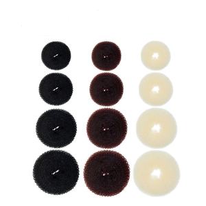Vente directe d'usine fleur bourgeon <span class=keywords><strong>coiffure</strong></span> bande de cheveux outil de <span class=keywords><strong>coiffure</strong></span> donut tempérament cheveux bigoudi - Product Image 2