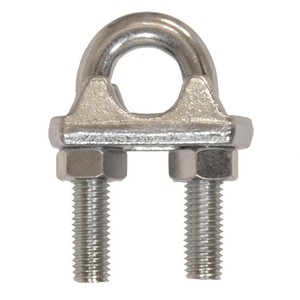 Forged Wire Rope <b>Clamp</b> Lifting And Anchoring Accessory M6 Thread Size - Product Image 2